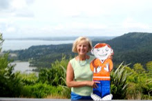 New Zealand with Flat  Stanley
