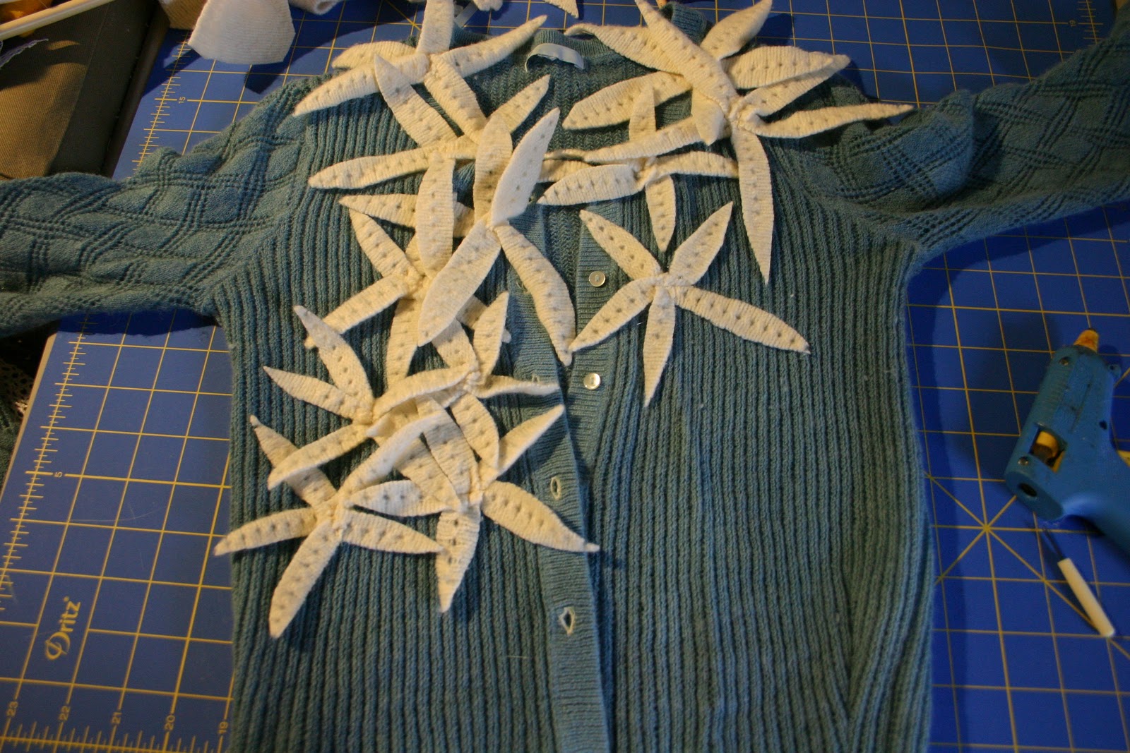 Grosgrain Embellish Knit Month Day 5