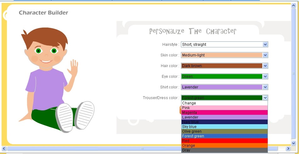 Online story writing