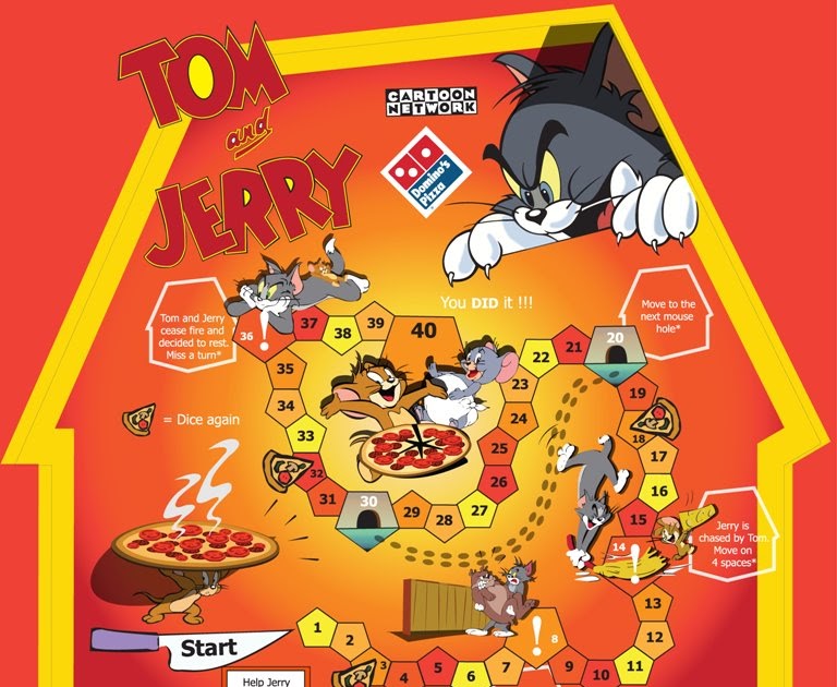 Destiny Tom & Jerry board game