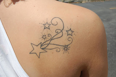 Girl Tattoos On Shoulder