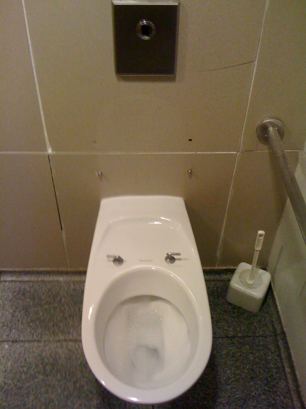 Strange Bathrooms Toilets Without Any Seats