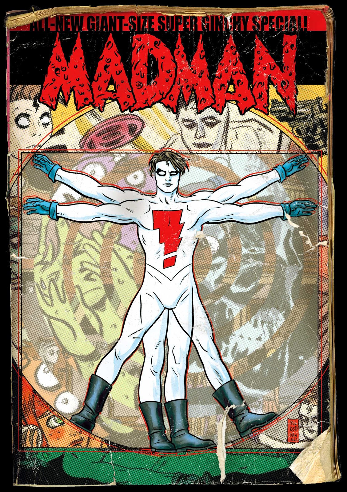 allred art madman giant size super ginchy special allred art madman giant size super ginchy special