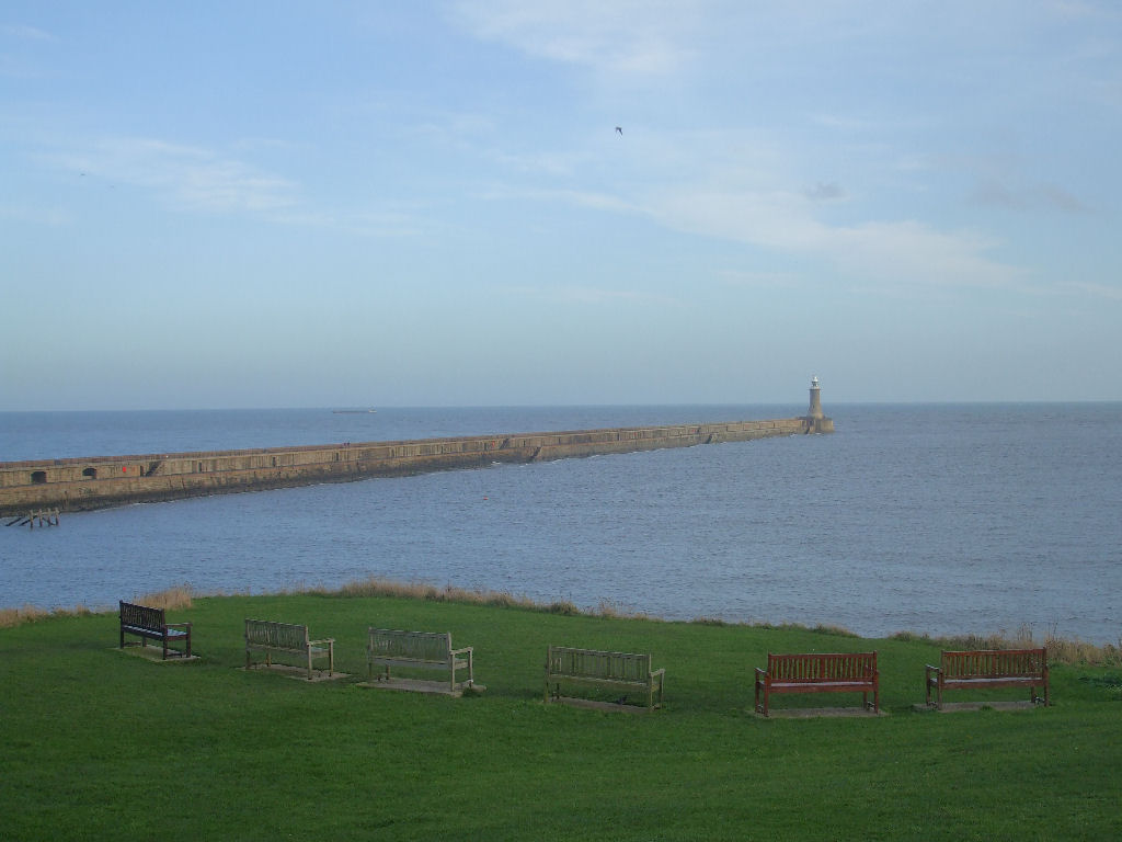 Photographs Of Newcastle Tynemouth North Tyne Pier and Lighthouse