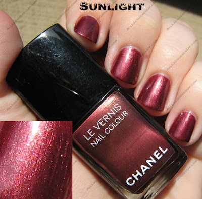Chanel Magnolia Rose and Tulipe Noir Swatches : All Lacquered Up