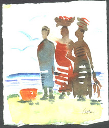 Fish sellers - Jamaica