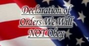 WE "WILL NOT" OBEY