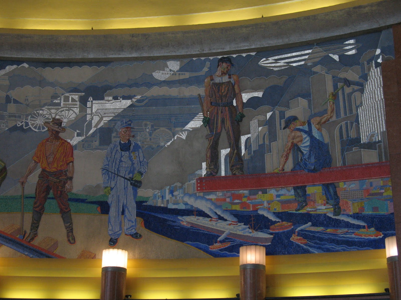 That Crashing Sound Union Terminal Murals