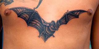 bats animal tattoo design