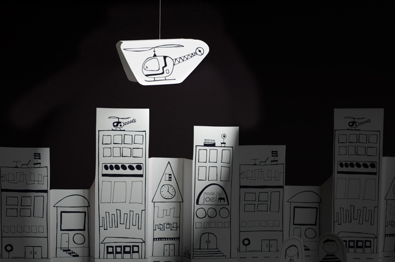 Paper City Helicopter