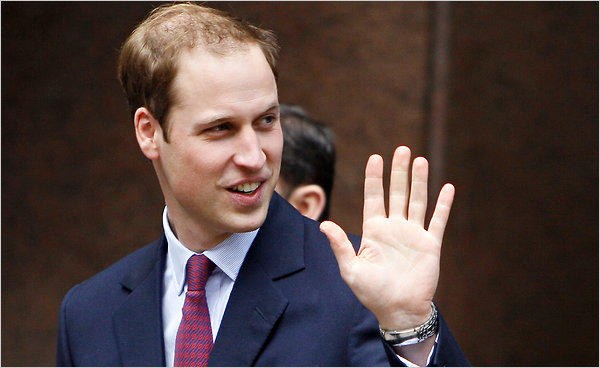is prince william balding. Prince William is balding