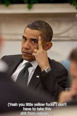 Shooting The Messenger: Obo's Teleprompter Goes Haywire So...Yes...He