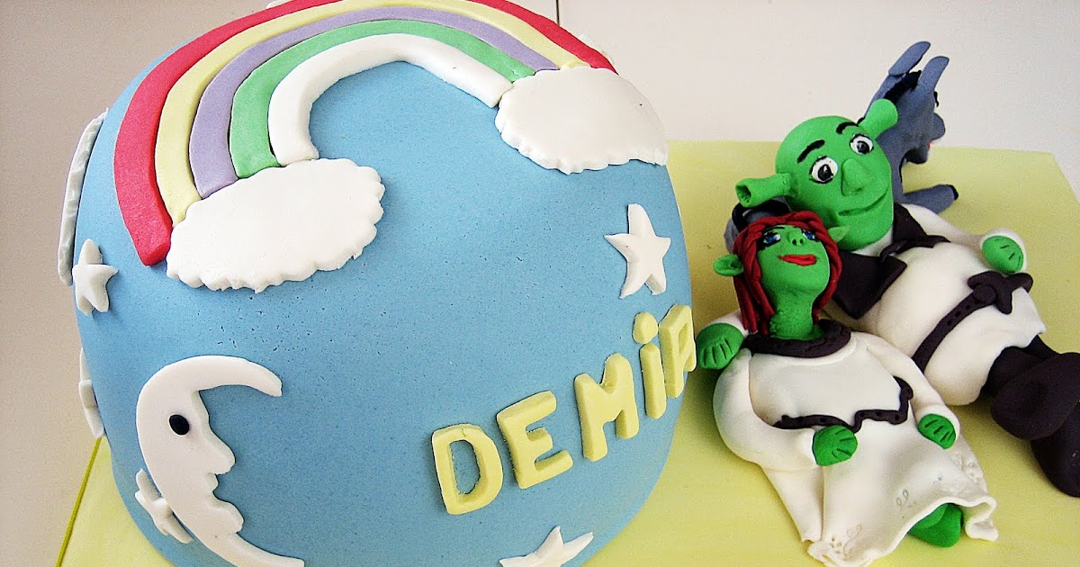 denizin mutfağı SHREK VE AYDEDE PASTASI