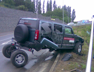 Hummer crash