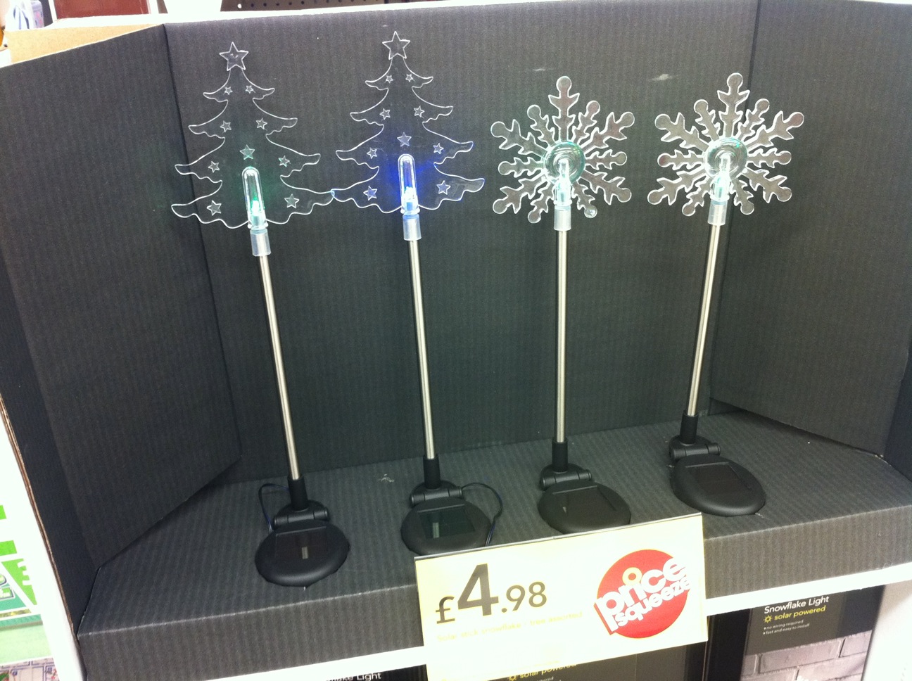 Solar Powered Christmas Decorations The Bustard