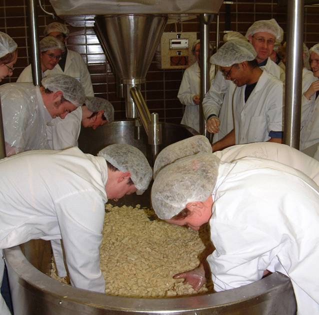 CheeseScience.net: Salting-IV. Dry salting