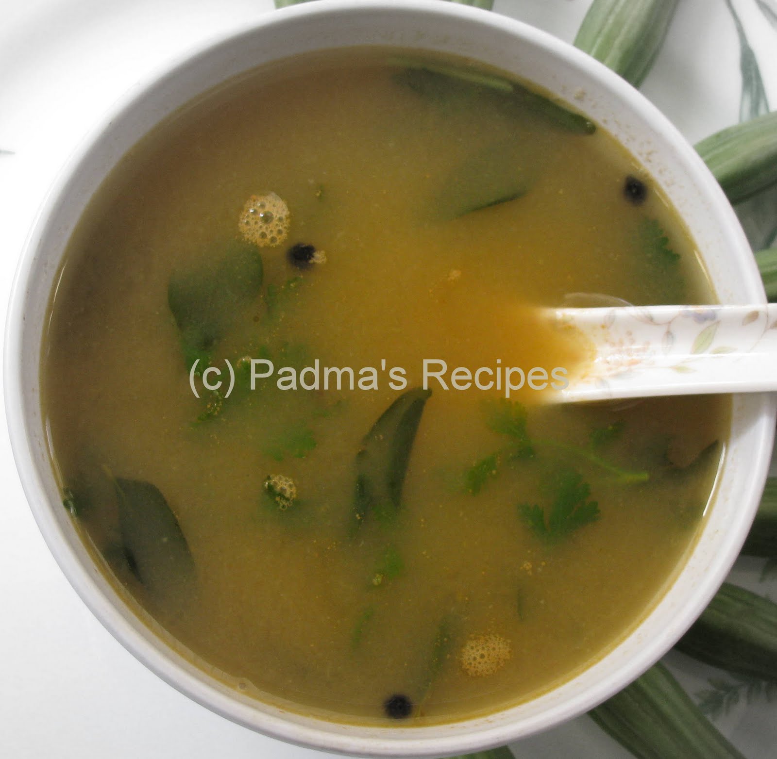 Padma's Recipes DRUMSTICK SOUP