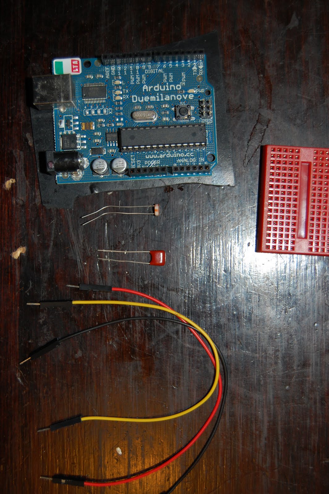 Art and technology research (arduino): Sensor 04 Photosensor with