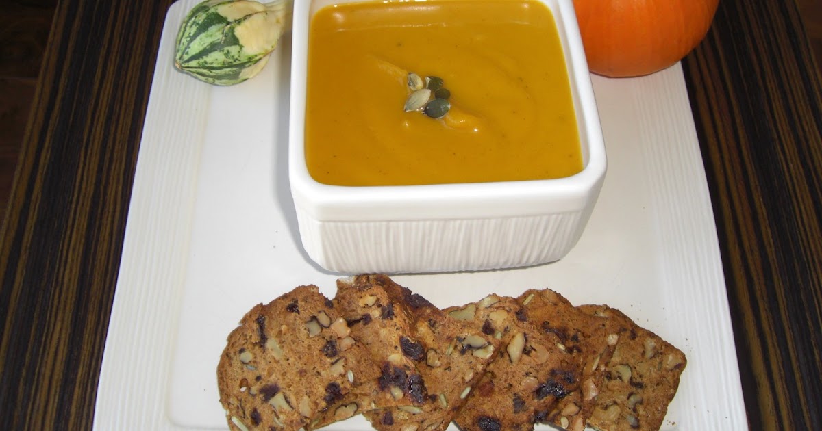 Dishing Up Delights Roast Butternut Squash Soup with Apples and Garam