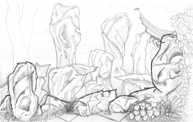 Sketch: Lion's Rock Garden