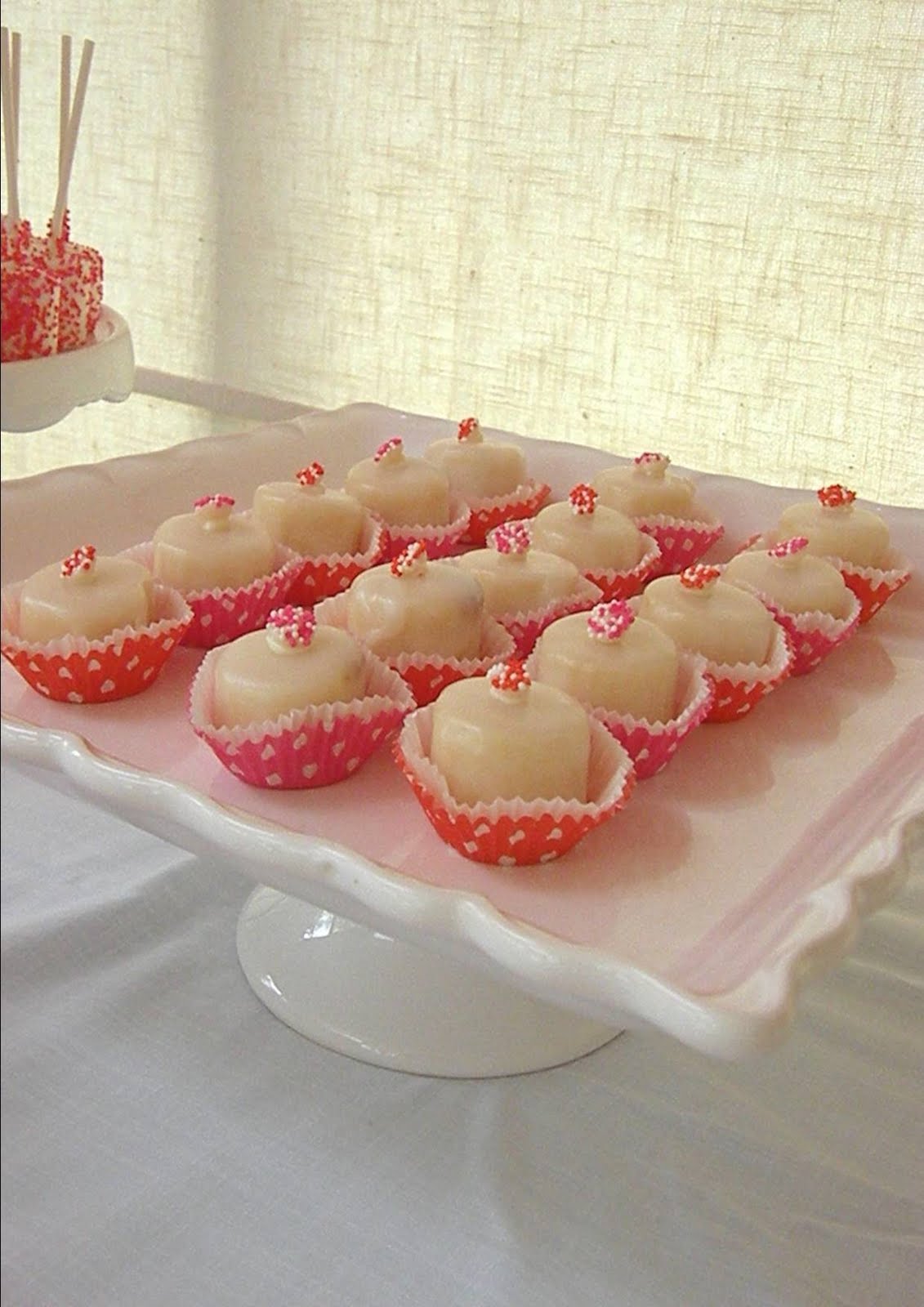 Icing Designs Pink and Orange Bridal Shower