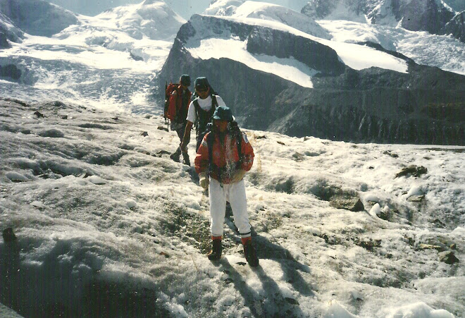 Ekspedisi Marathon 5 Puncak Tertinggi di Eropa :  MT Blanc, Perancis 1989