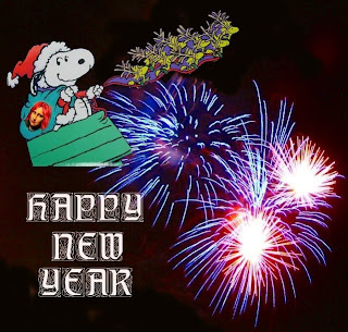 Snoopy New Year Wallpaper