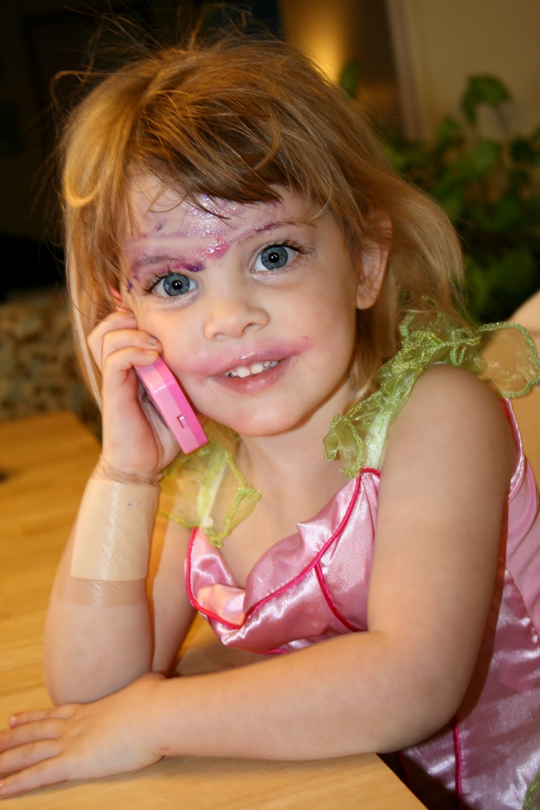 A Girl in the Real World Playing Dress Up