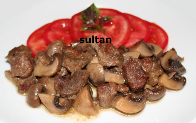 mantarlı et kavurma nasıl yapılır SULTAN YEMEK TARİFLERİ