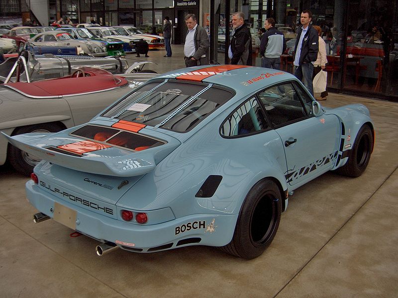 RSR IROC Porsche and Gulf 
