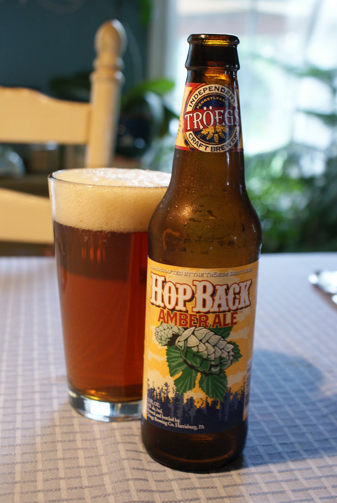 The Beer Buzz HopBack Amber Ale from Troegs Brewing Company