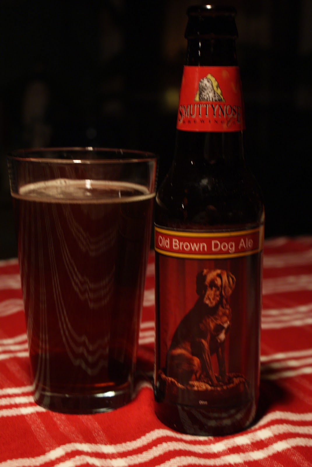 The Beer Buzz Old Brown Dog Ale from Smuttynose Brewing Co.