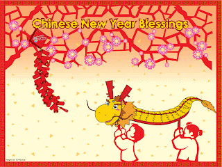 Chinese New Year Cards: Chinese New Year Blessings