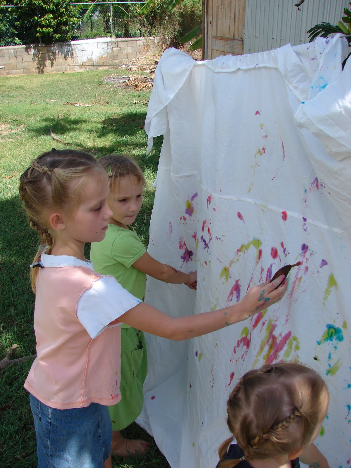 Raising 4 Princesses Washable Finger Paint Recipe