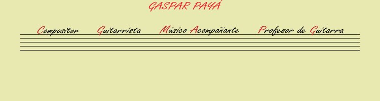 GASPAR PAYÁ