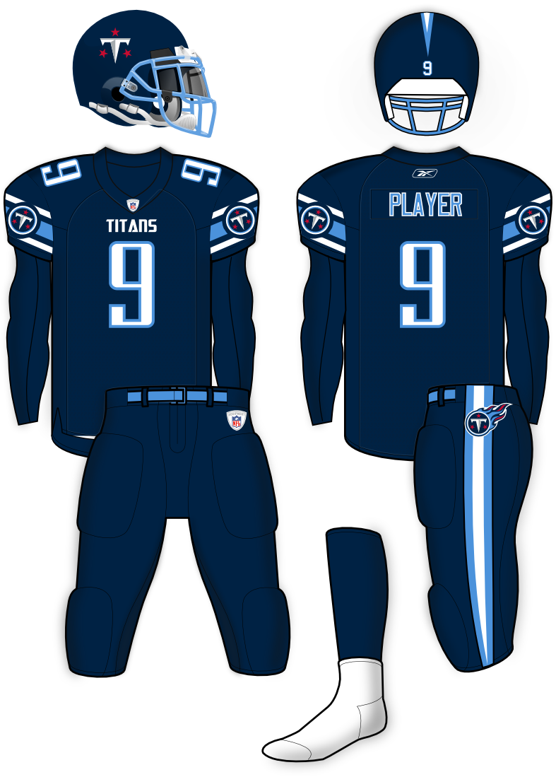 Tennessee Titans Uniform Colors