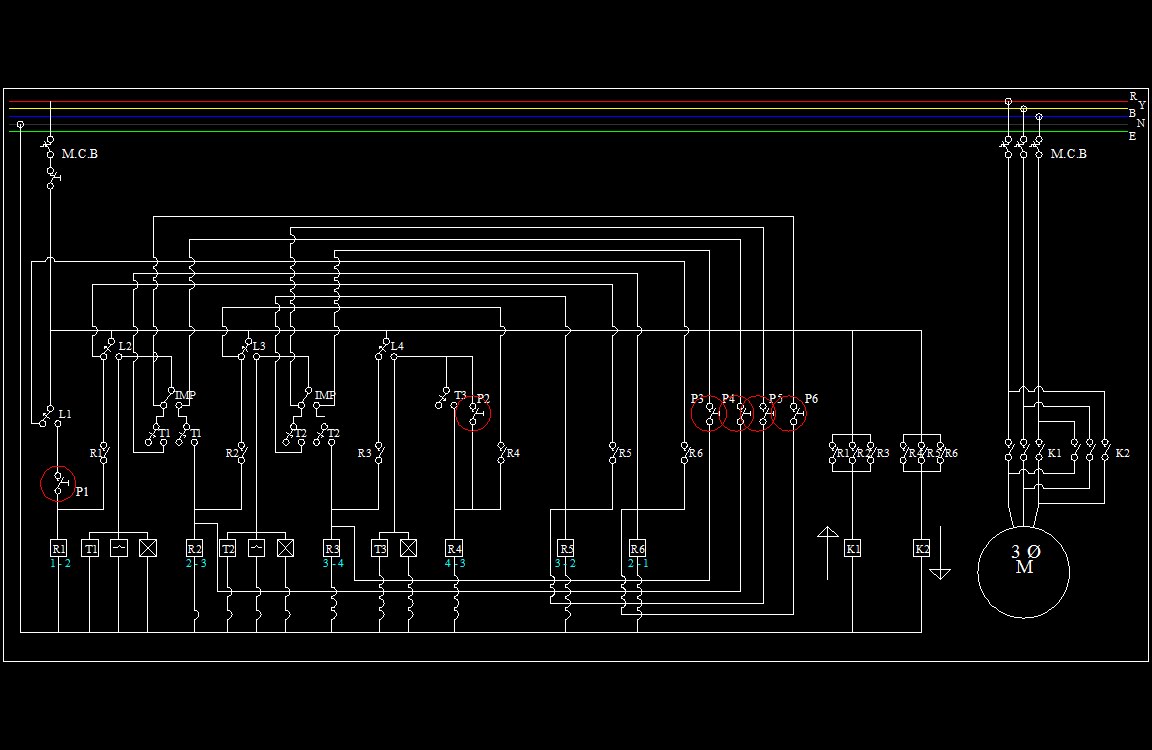 Electrical Power Engineering Motor Controling & PLC Circuits Basic Lift Circuit