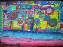 "A place in Hamilton" Inspired by Hundertwasser