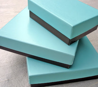Aqua Favor Boxes Aqua Favor Boxes