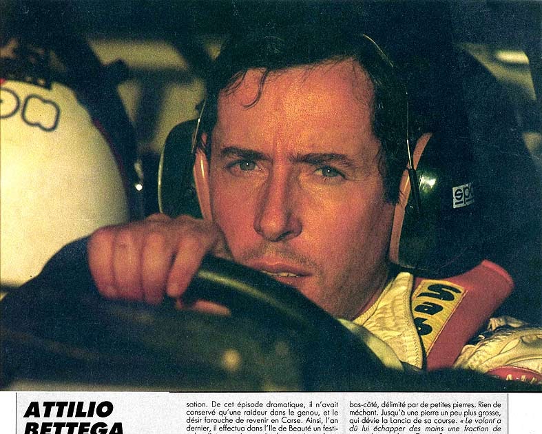 LANCIA RALLY 037 Attilio Bettega