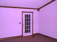 In a purple room, between cotton fields & forest...