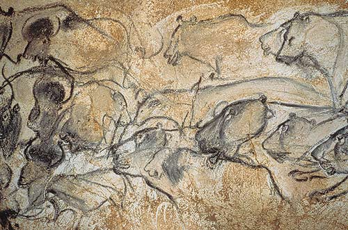 Chauvet Cave Art , (BCE 30000)