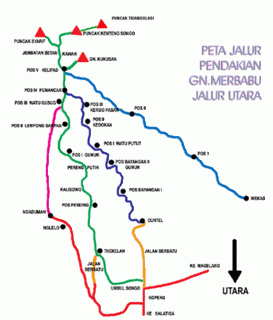And The Setya: Peta Rute Pendakian Gunung di Indonesia