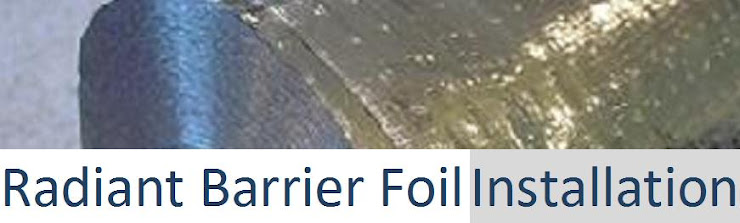 Radiant Barrier Foil Installation