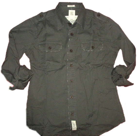 camisa blanca abercrombie