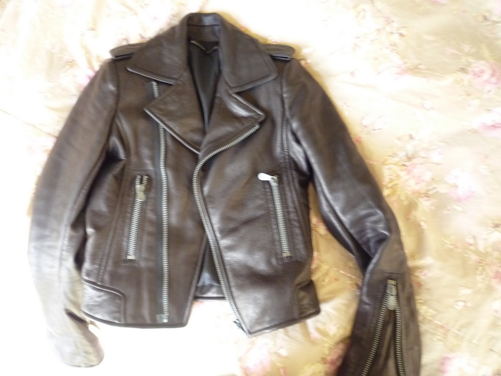 balenciaga jacket silver