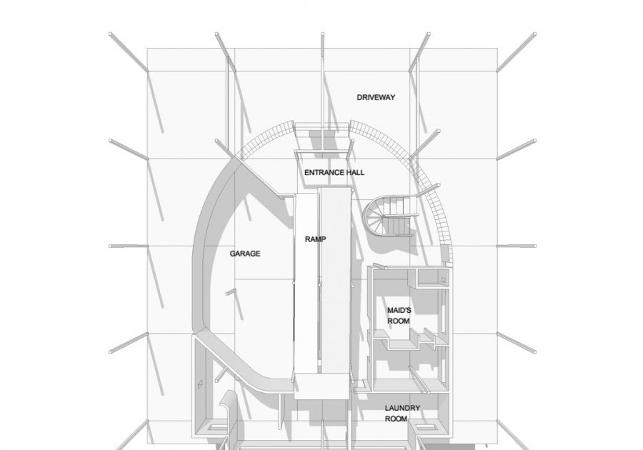 Irene Ngoc Ta Villa Savoye Le Corbusier Plans Sections