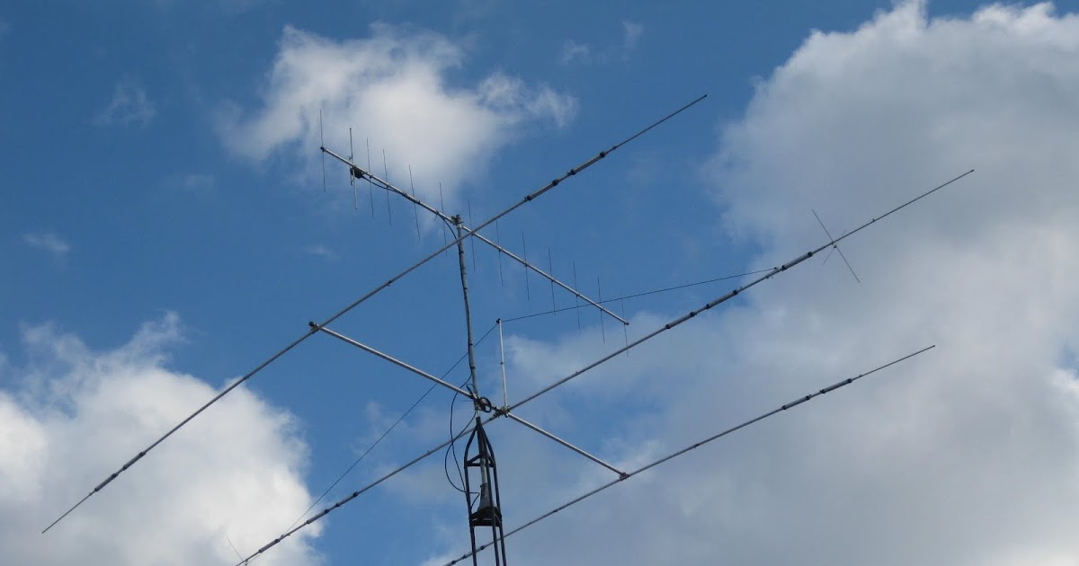 KD8IWS CushCraft A3S+40m add on with 13B2 on Top at KD8IWS QTH
