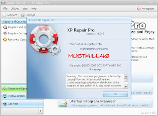 Xp Repair Pro 4.1.0 + Serial Setup Movie