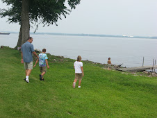 Our View in Nauvoo from our rental!